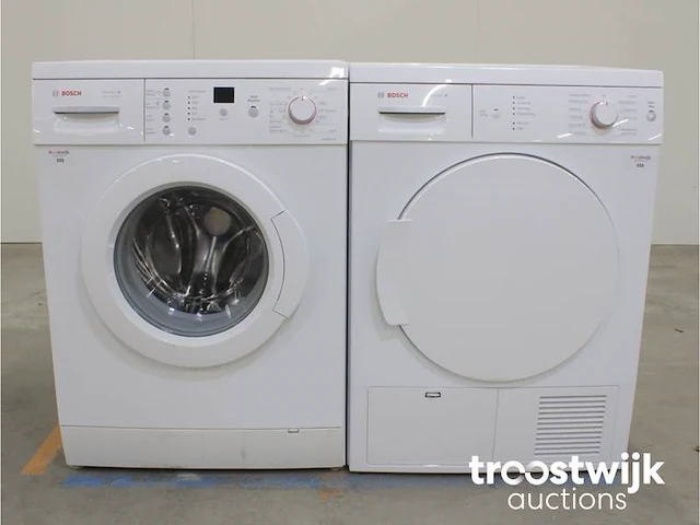 Serie|4 varioperfect wasmachine & bosch serie|4 droger - afbeelding 1 van  8