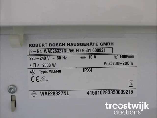 Serie|4 varioperfect wasmachine & bosch serie|4 droger - afbeelding 5 van  8