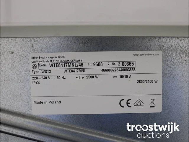 Serie|4 varioperfect wasmachine & bosch serie|4 droger - afbeelding 8 van  8