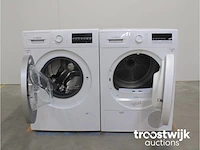 Serie|6 aquastop ecosilence drive wasmachine & bosch serie|4 droger - afbeelding 2 van  8