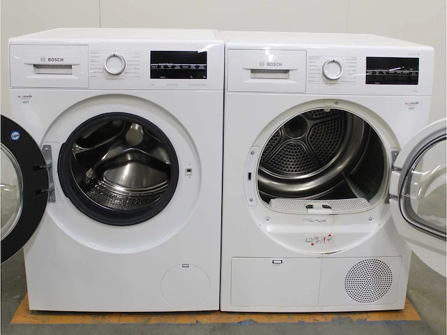 Serie|6 aquastop ecosilence drive wasmachine & bosch serie|6 droger - afbeelding 2 van  8