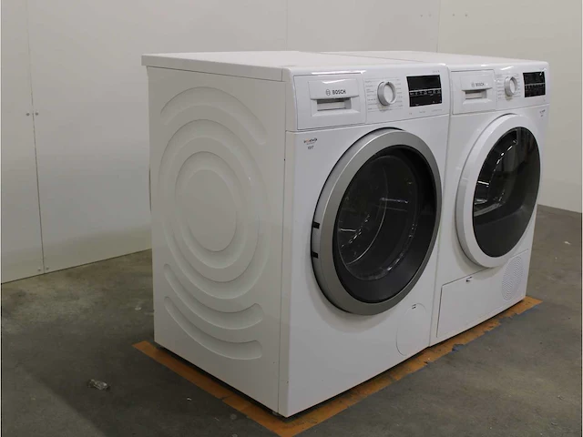 Serie|6 aquastop ecosilence drive wasmachine & bosch serie|6 droger - afbeelding 4 van  8