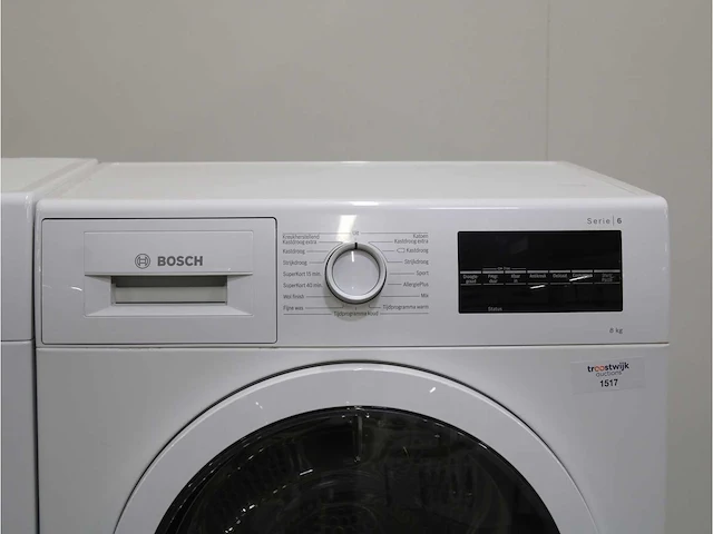 Serie|6 aquastop ecosilence drive wasmachine & bosch serie|6 droger - afbeelding 6 van  8