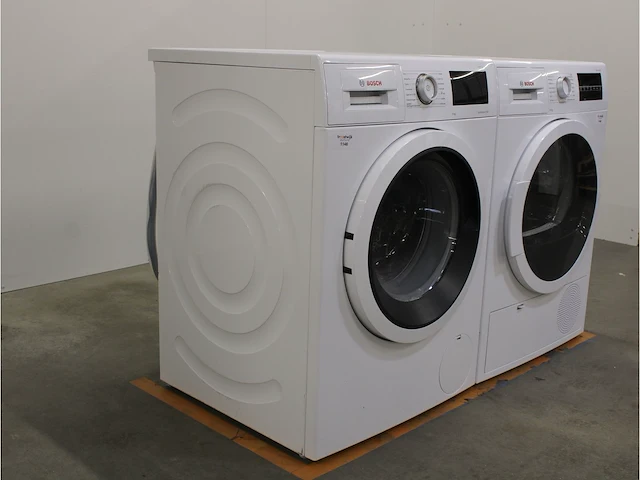 Serie|6 ecosilence drive wasmachine & bosch serie|6 droger - afbeelding 4 van  8