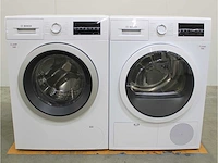 Serie|6 ecosilence drive wasmachine & bosch serie|6 droger - afbeelding 1 van  8