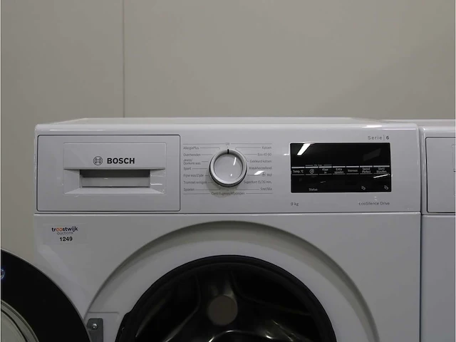 Serie|6 ecosilence drive wasmachine & bosch serie|6 droger - afbeelding 3 van  8