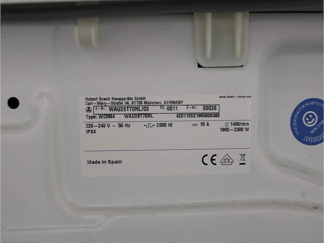 Serie|6 ecosilence drive wasmachine & bosch serie|6 droger - afbeelding 5 van  8