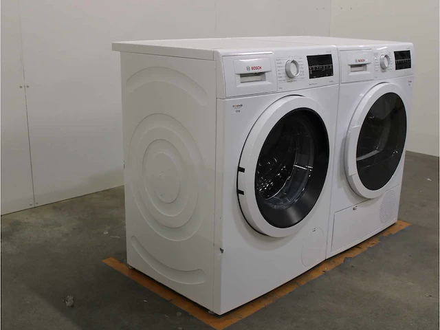 Serie|6 ecosilence drive wasmachine & bosch serie|6 droger - afbeelding 4 van  8