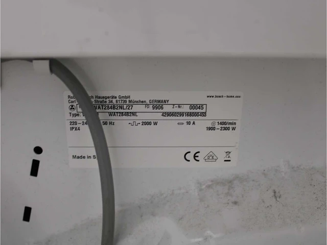 Serie|6 ecosilence drive wasmachine & bosch serie|6 droger - afbeelding 5 van  8