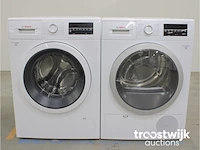 Serie|6 ecosilence drive wasmachine & bosch serie|6 droger - afbeelding 1 van  8