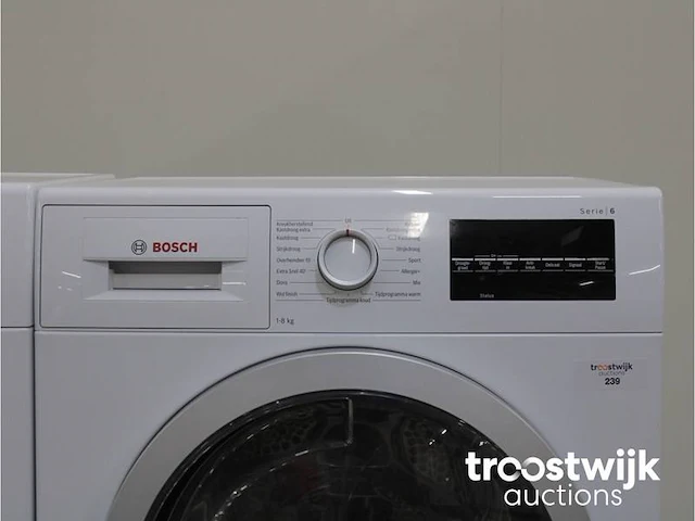 Serie|6 ecosilence drive wasmachine & bosch serie|6 droger - afbeelding 6 van  8