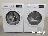 Serie|6 ecosilence drive wasmachine & bosch serie|6 droger - afbeelding 1 van  8