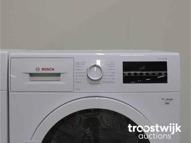 Serie|6 ecosilence drive wasmachine & bosch serie|6 droger - afbeelding 6 van  8