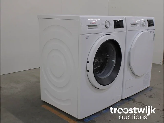 Serie|6 ecosilence drive wasmachine & bosch serie|6 selfcleaning condenser droger - afbeelding 4 van  8