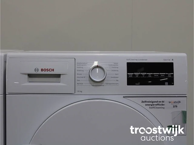 Serie|6 ecosilence drive wasmachine & bosch serie|6 selfcleaning condenser droger - afbeelding 6 van  8