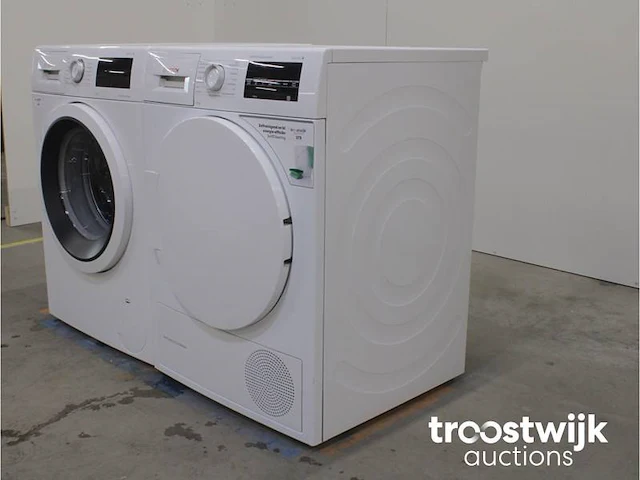 Serie|6 ecosilence drive wasmachine & bosch serie|6 selfcleaning condenser droger - afbeelding 7 van  8