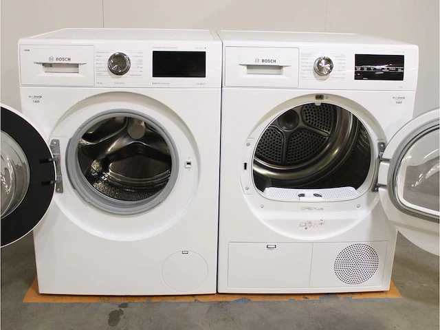 Serie|6 i-dos ecosilence drive exclusiv wasmachine & bosch serie|6 droger - afbeelding 2 van  8