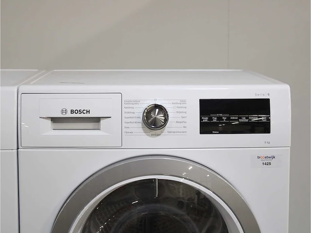 Serie|6 i-dos ecosilence drive exclusiv wasmachine & bosch serie|6 droger - afbeelding 6 van  8