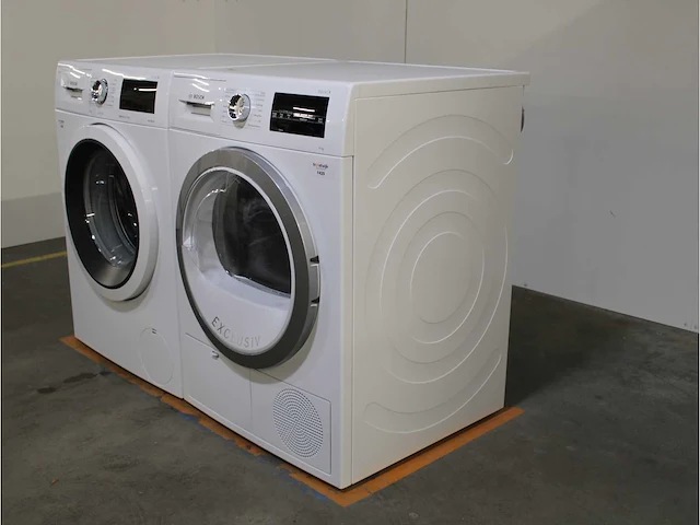 Serie|6 i-dos ecosilence drive exclusiv wasmachine & bosch serie|6 droger - afbeelding 7 van  8