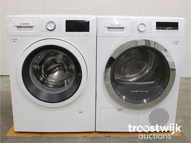Serie|6 i-dos ecosilence drive wasmachine & bosch serie|4 droger - afbeelding 1 van  8