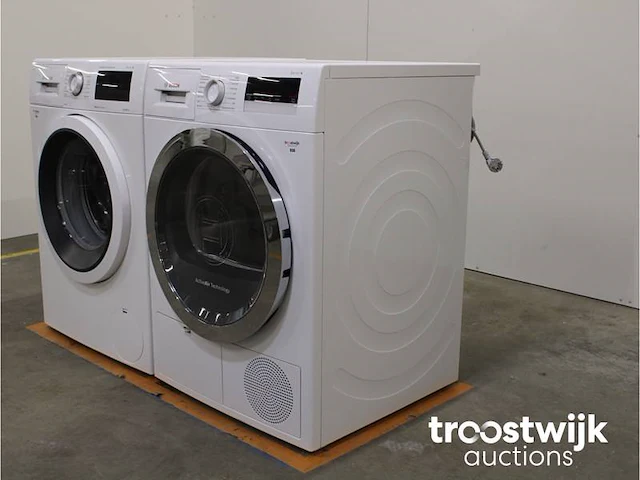 Serie|6 i-dos ecosilence drive wasmachine & bosch serie|4 droger - afbeelding 7 van  8