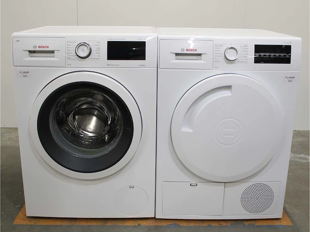 Serie|6 i-dos ecosilence drive wasmachine & bosch serie|6 droger - afbeelding 1 van  8