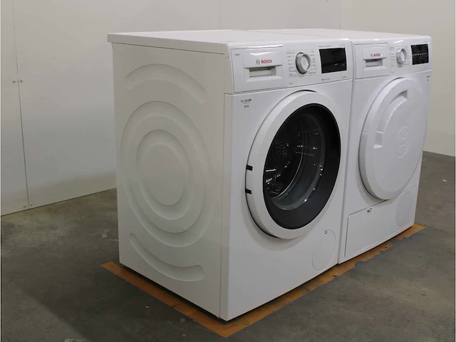 Serie|6 i-dos ecosilence drive wasmachine & bosch serie|6 droger - afbeelding 4 van  8