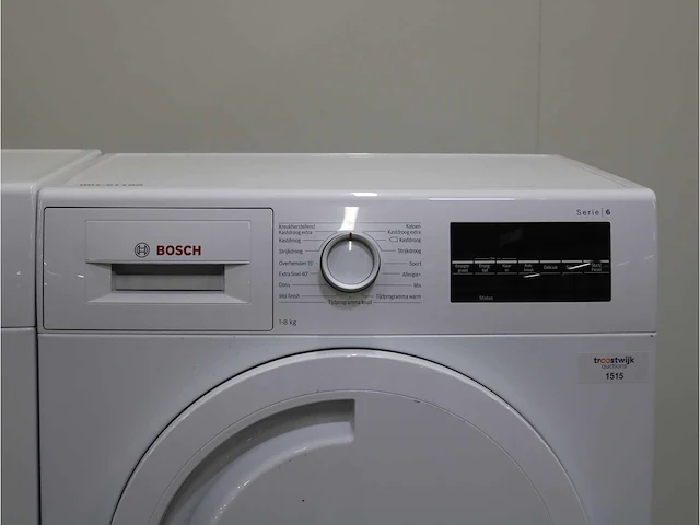 Serie|6 i-dos ecosilence drive wasmachine & bosch serie|6 droger - afbeelding 6 van  8