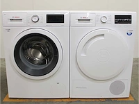 Serie|6 i-dos ecosilence drive wasmachine & bosch serie|6 selfcleaning condenser a+++ droger - afbeelding 1 van  8