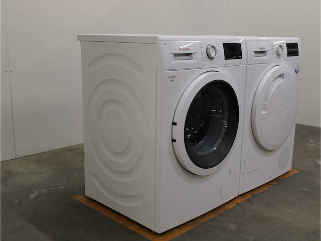 Serie|6 i-dos ecosilence drive wasmachine & bosch serie|6 selfcleaning condenser a+++ droger - afbeelding 4 van  8