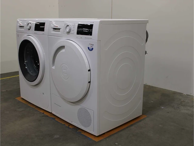 Serie|6 i-dos ecosilence drive wasmachine & bosch serie|6 selfcleaning condenser a+++ droger - afbeelding 7 van  8