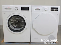 Serie|6 i-dos ecosilence drive wasmachine & bosch serie|6 selfcleaning condenser droger - afbeelding 1 van  8