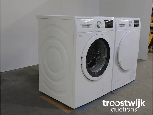 Serie|6 i-dos ecosilence drive wasmachine & bosch serie|6 selfcleaning condenser droger - afbeelding 4 van  8