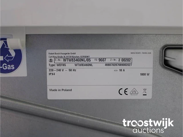 Serie|6 i-dos ecosilence drive wasmachine & bosch serie|6 selfcleaning condenser droger - afbeelding 8 van  8
