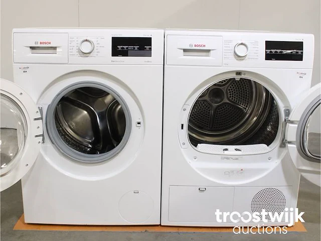 Serie|6 kingstar 1400 ecosilence drive wasmachine & bosch serie|6 droger - afbeelding 2 van  8