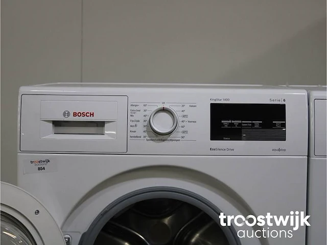Serie|6 kingstar 1400 ecosilence drive wasmachine & bosch serie|6 droger - afbeelding 3 van  8