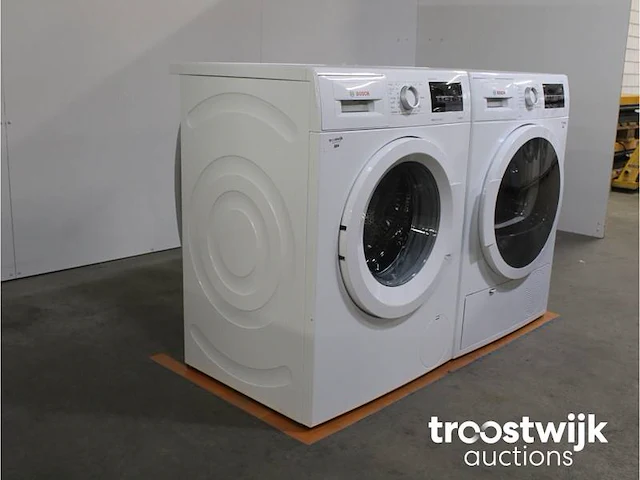 Serie|6 kingstar 1400 ecosilence drive wasmachine & bosch serie|6 droger - afbeelding 4 van  8