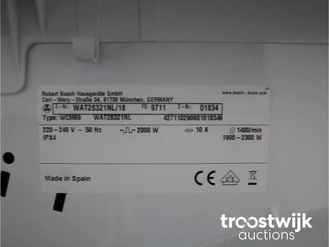 Serie|6 kingstar 1400 ecosilence drive wasmachine & bosch serie|6 droger - afbeelding 5 van  8