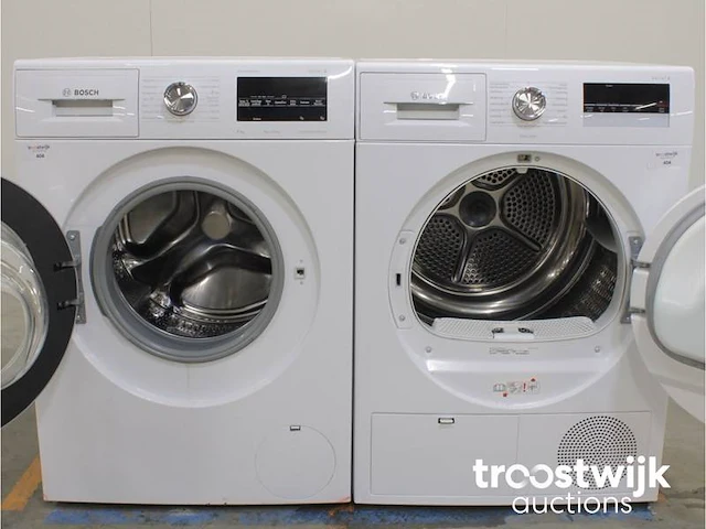 Serie|6 sportsedition aquastop ecosilencedrive wasmachine & bosch serie|4 exclusiv droger - afbeelding 2 van  8