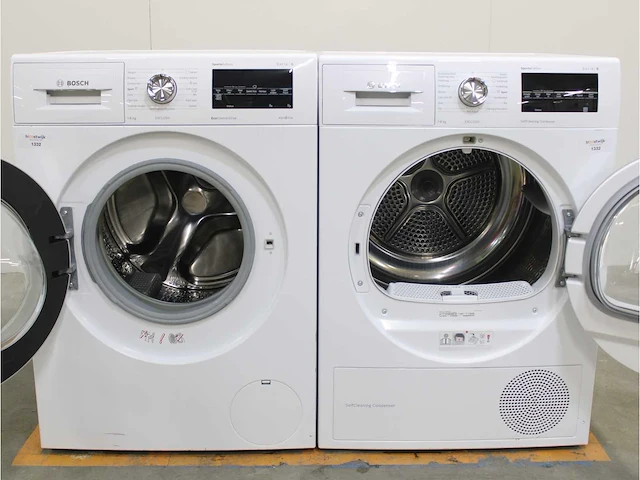 Serie|6 sportsedition ecosilence drive exclusiv wasmachine & bosch serie|6 sportsedition selfcleaning condenser exclusiv droger - afbeelding 2 van  8