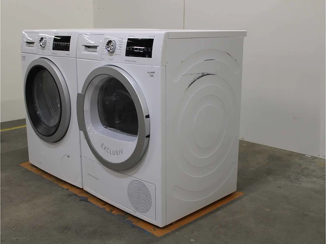 Serie|6 sportsedition ecosilence drive exclusiv wasmachine & bosch serie|6 sportsedition selfcleaning condenser exclusiv droger - afbeelding 7 van  8