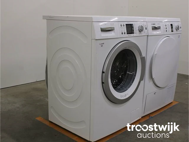 Serie|6 varioperfect ecosilence drive exclusiv wasmachine & bosch avantixx 7 exclusiv droger - afbeelding 4 van  8