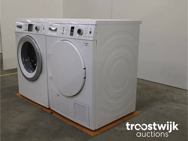 Serie|6 varioperfect ecosilence drive exclusiv wasmachine & bosch avantixx 7 exclusiv droger - afbeelding 7 van  8