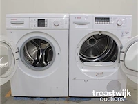 Serie|6 varioperfect ecosilence drive wasmachine & bosch avantixx 7 droger - afbeelding 2 van  8
