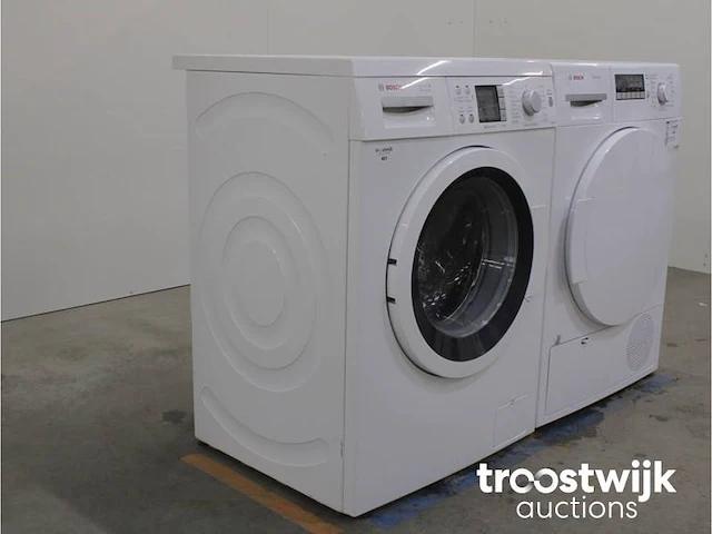 Serie|6 varioperfect ecosilence drive wasmachine & bosch avantixx 7 droger - afbeelding 4 van  8