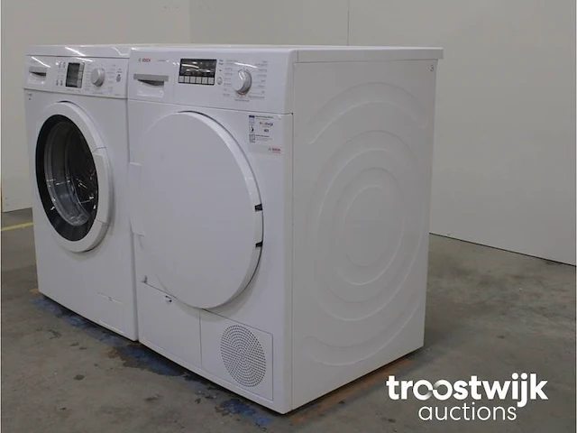 Serie|6 varioperfect ecosilence drive wasmachine & bosch avantixx 7 droger - afbeelding 7 van  8