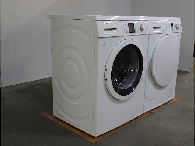 Serie|6 varioperfect ecosilence drive wasmachine & bosch avantixx 7 selfcleaning condenser activeair technology droger - afbeelding 4 van  8