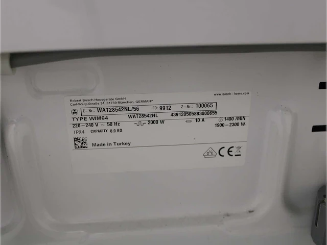 Serie|6 varioperfect ecosilence drive wasmachine & bosch serie|4 droger - afbeelding 5 van  8