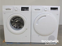 Serie|6 varioperfect ecosilence drive wasmachine & bosch serie|4 droger - afbeelding 1 van  8