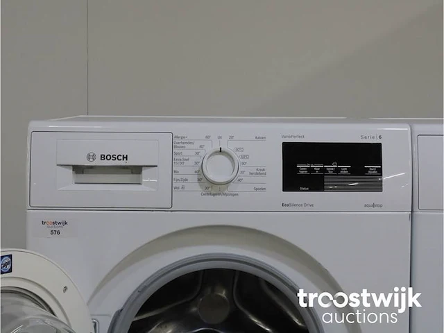 Serie|6 varioperfect ecosilence drive wasmachine & bosch serie|4 droger - afbeelding 3 van  8